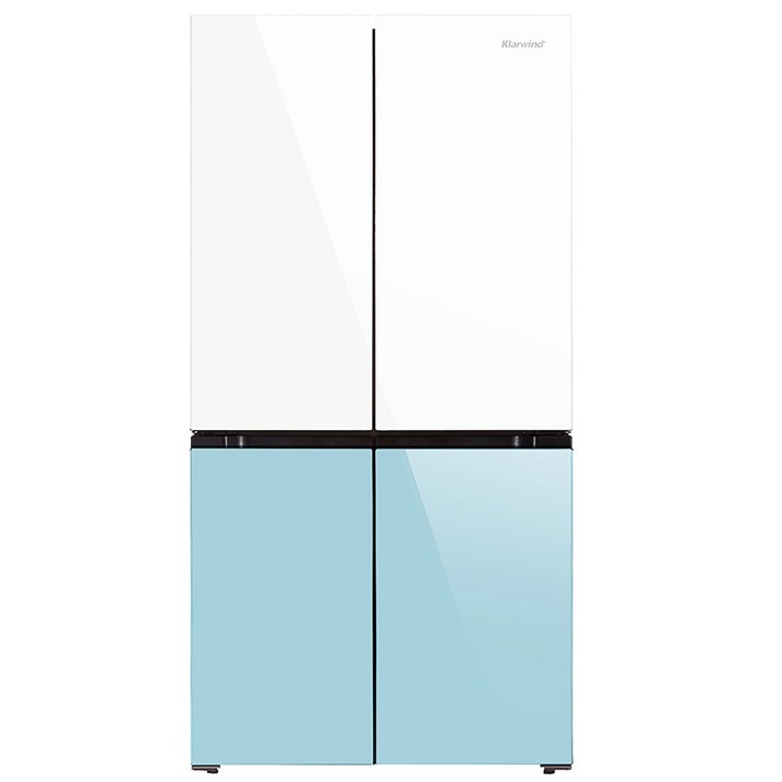 캐리어 클라윈드 피트인 파스텔 4도어 냉장고 436L 방문설치, 하프민트, KRNF436MPS1 20230121