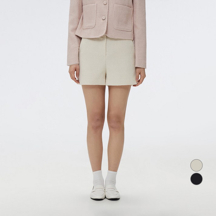 스파오 여성용 트위드 반바지 팬츠 SPTHF23W03