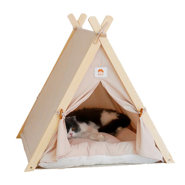 고양이텐트 리스펫 반려동물 튼튼 텐트 하우스
