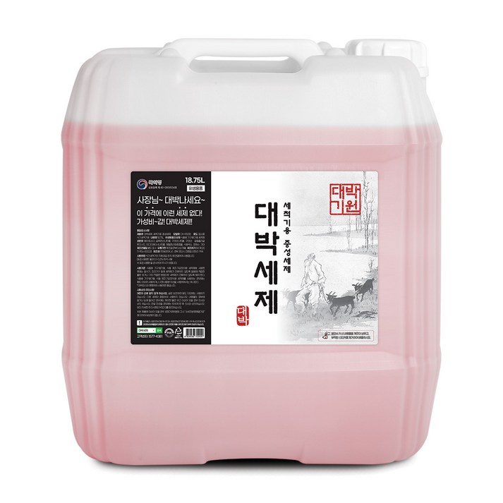대박 식기세척기용 세제, 1개, 18.75L 대박 식기세척기용 세제, 1개, 18.75L