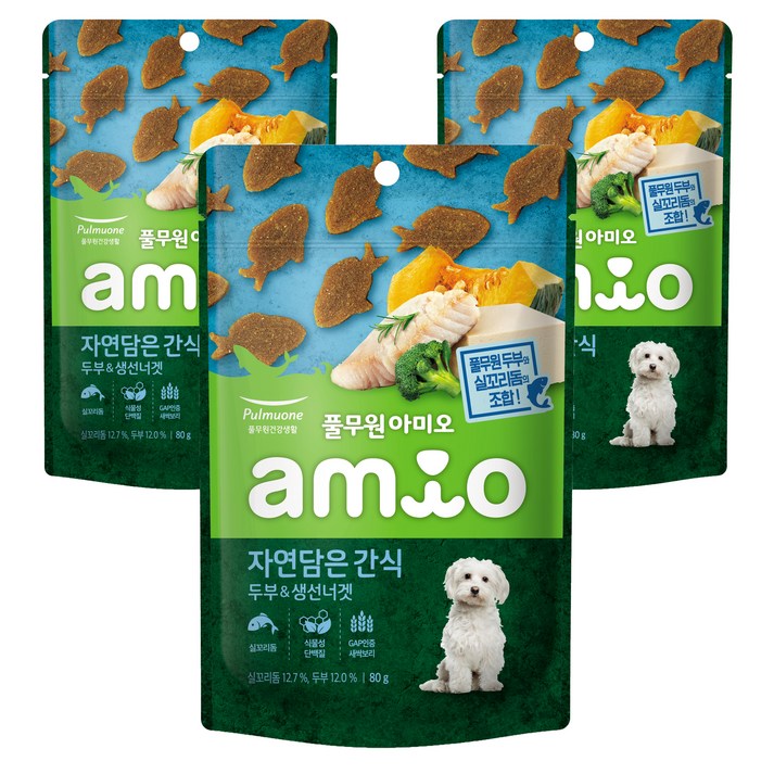 아미오 강아지 자연 담은 간식 80g 아미오 강아지 자연 담은 간식 80g