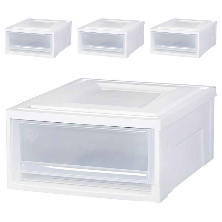 아이리스 국내생산 시스템 수납함 슬라이딩 서랍장 BC370