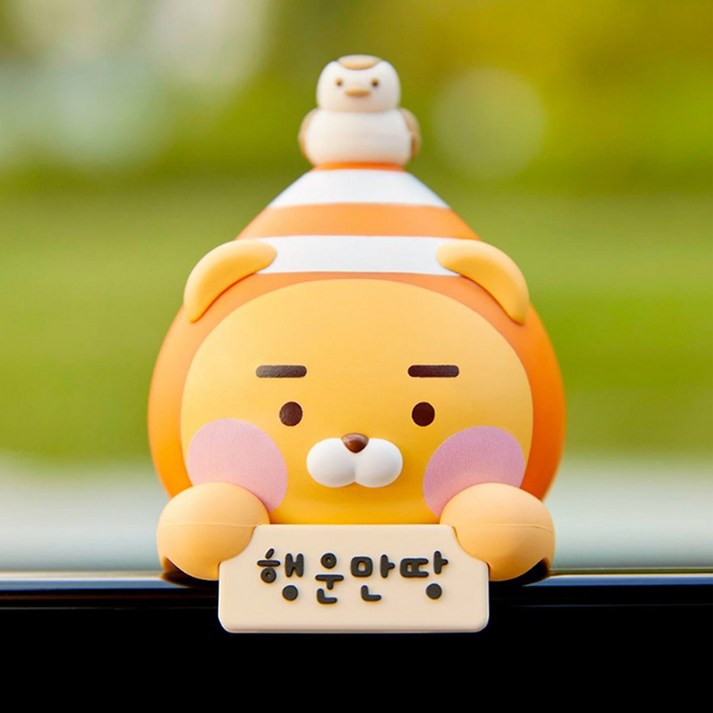 카카오프렌즈 안전요정 모니터 방향제 라이언