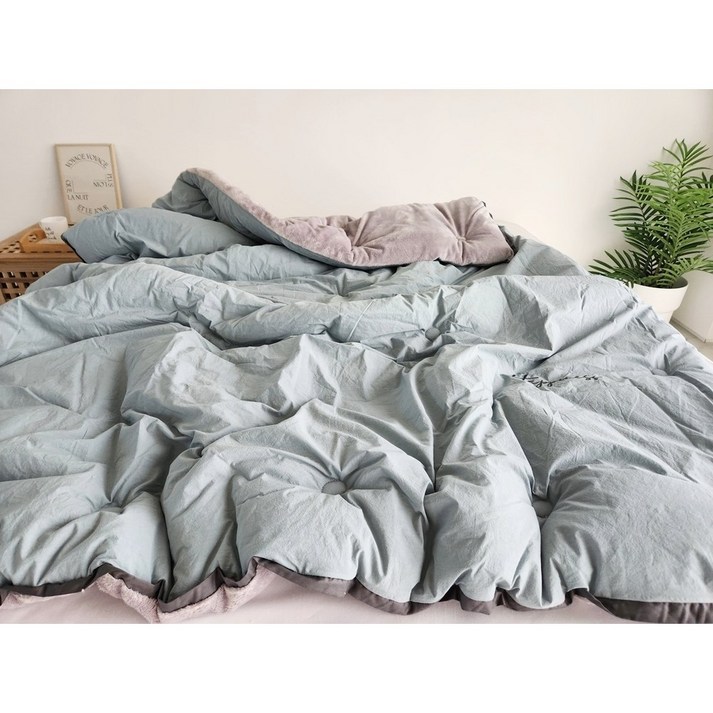 세탁망 증정 레오나 겨울 극세사 이불 바스락 먼지없는 호텔 이불