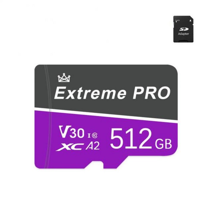 울트라 256GB 미니 SD 카드 128GB 메모리 카드 1TB 2TB SDTF 플래시 카드 512GB 마이크로 V10 Sd 휴대폰 익스트림 프로 드론 스팀 데크용