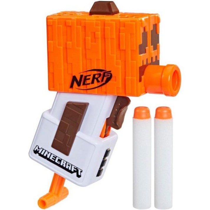 너프 너프건 마이크로샷 마인크래프트 스노우골렘 미니 블래스터 엘리트다트2개