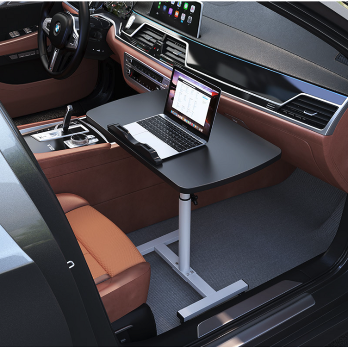 바래움 자동차 조수석 높이조절 폴딩 테이블 식탁