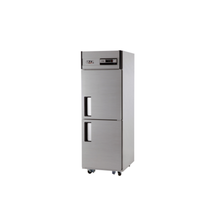 [유니크대성] 25BOX 내부스텐 올냉동(냉동2칸) UDS-25FAR 아날로그 직냉식 업소용냉장고