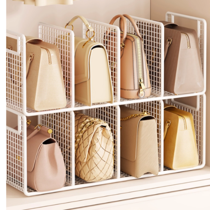 융풍 수납정리함 가방보관함 가방 수납장 수납장 선반 가방 정리함 가방 정리대