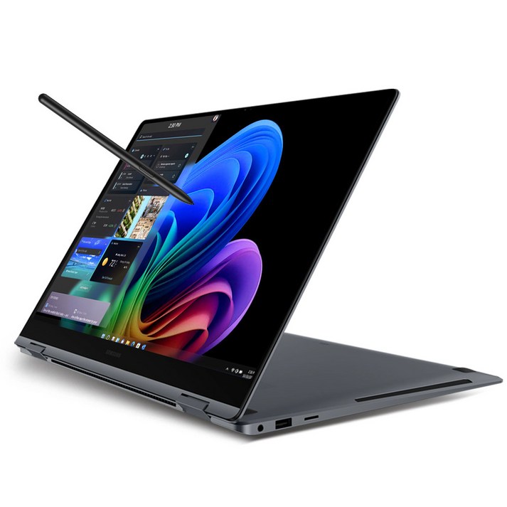 삼성 갤럭시북5 프로360 NT960QHA-K51AG 16인치 인텔 울트라5 영상편집 코딩용 대학생 고사양 고해상도 태블릿PC S펜 터치 WQXGA+ AI 노트북 추천, 갤럭시북5 프로360, WIN11 Home, 16GB, 512GB, 그레이