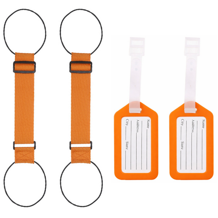 월간리빙 캐리어 보조가방 고정밴드 스트랩 2개