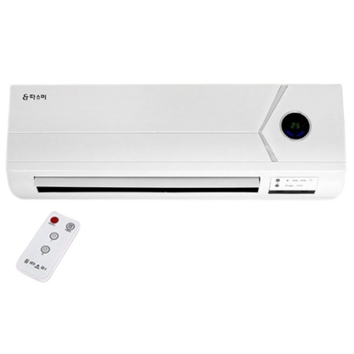 대용량 벽걸이 온풍기 벽걸이히터 업소용 전기난방기 사무실용 실내 온열기 화장실 욕실, 단일상품