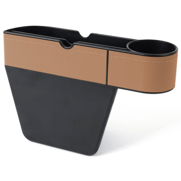 크레이지몬스터 담다 사이드포켓 틈새 수납함 운전석 조수석 정리함, 피칸 브라운(1P), 1개