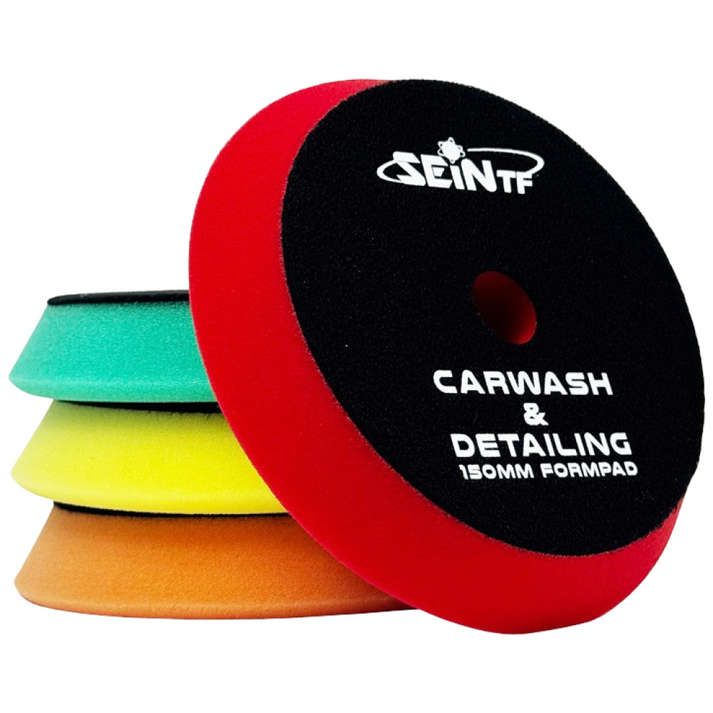 세인 차량용 독일산 폼 광택패드(평면-일반형) 폴리싱 유막 제거 전동드릴 광택기