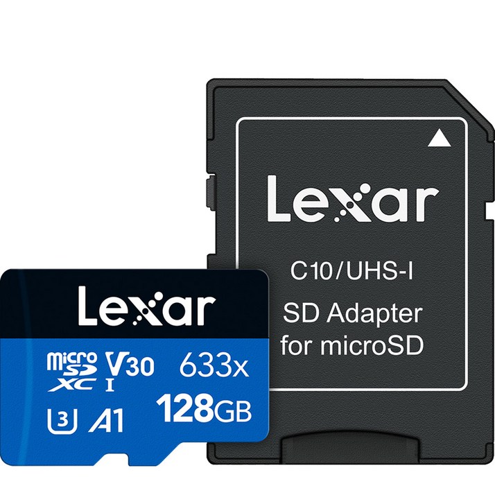 마이크로sd카드 렉사 High-Performance microSDXC UHS-I 633배속 메모리카드