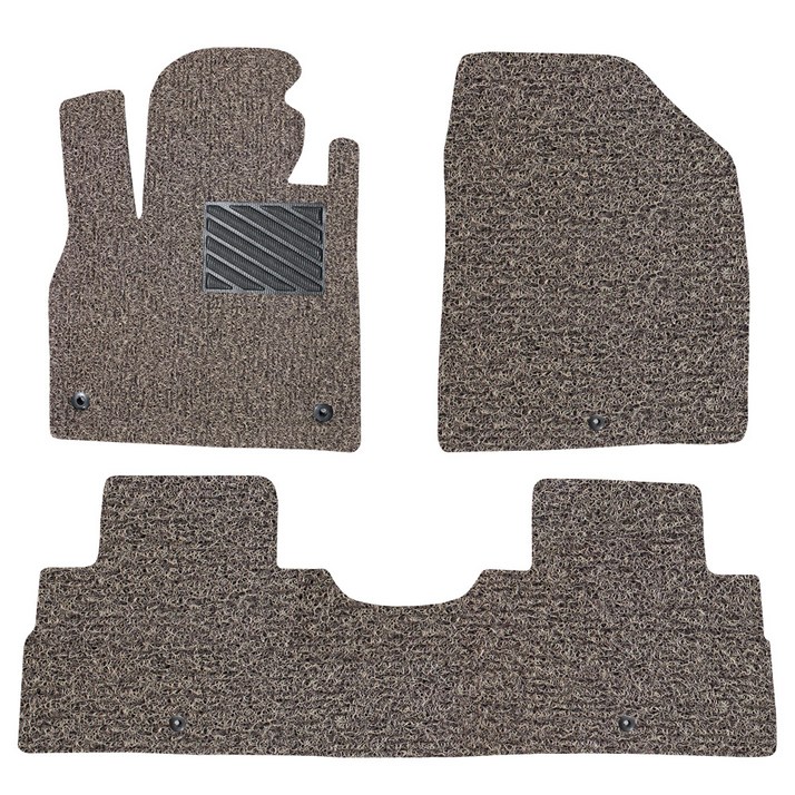 포시즌카매트 차량용 코일매트 확장일체형 12열 3p