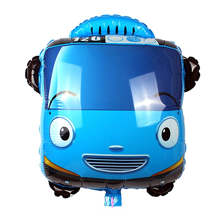 파티쇼 슈퍼쉐잎 은박풍선 꼬마버스타요, 꼬마버스타요, 1개