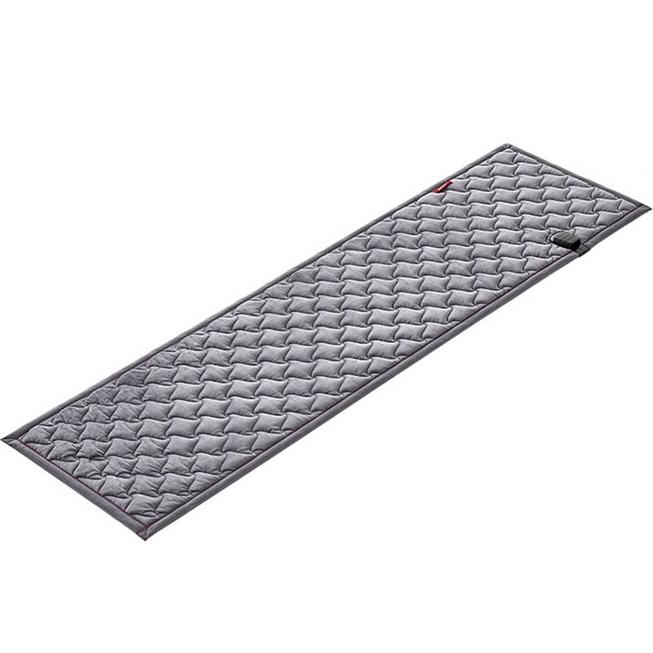 장수돌침대 워셔블 전기 카본 탄소매트 블랙에디션, 그레이, 미니싱글500 x 1800 mm