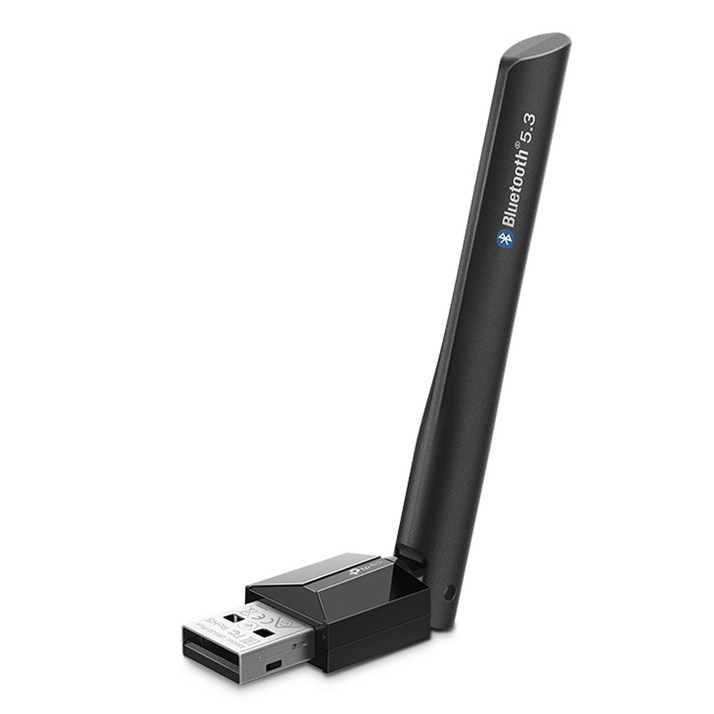 티피링크 장거리 블루투스 5.4 USB 어댑터, UB500 Plus, Black, 1개