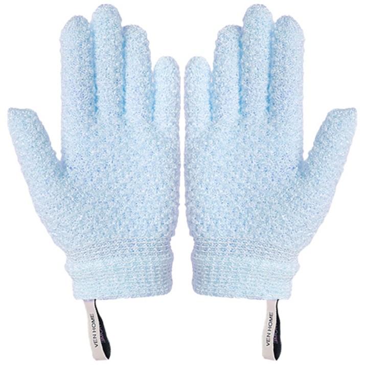 벤홈 목욕 때밀이 장갑, 블루, 2개입, 1개