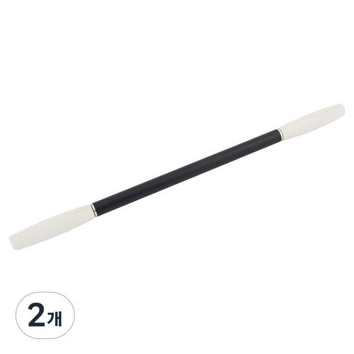 제로투헤라 전신 테라피 마사지 스틱, 세이지 블랙, 2개