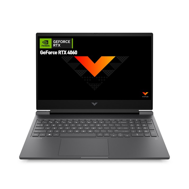 HP 2023 빅터스 노트북 16 코어i7 인텔 13세대 지포스 RTX 4060, MicaSilver, 512GB, 16GB, Free DOS, 16r0090TX