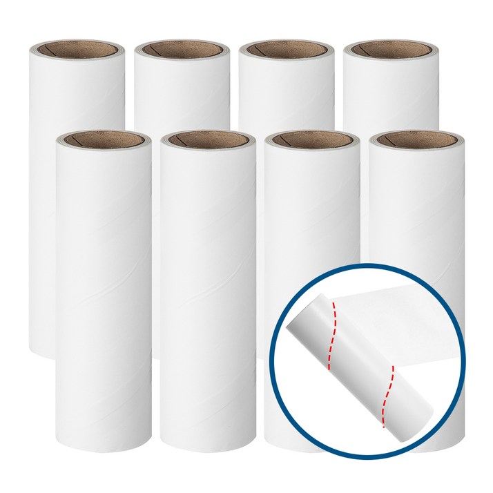 코멧 사선컷팅 테이프 클리너 리필, 16cm x 8m