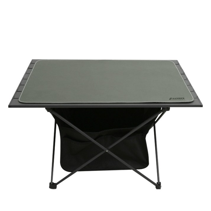 블랙벅 감성캠핑 가죽 테이블보