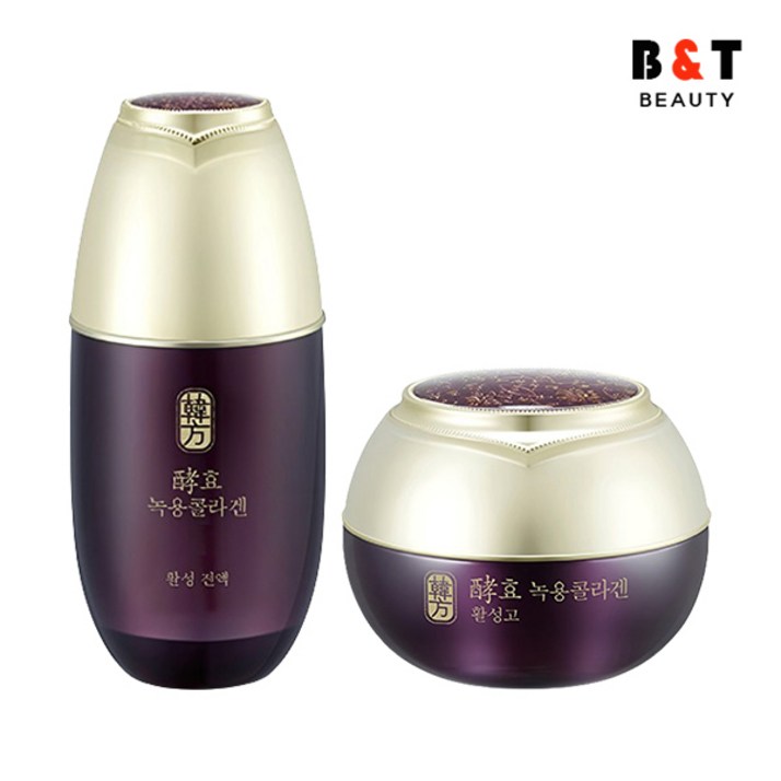 수려한 효 녹용콜라겐 활성 진액 50ml 활성고 크림 30ml, 1개
