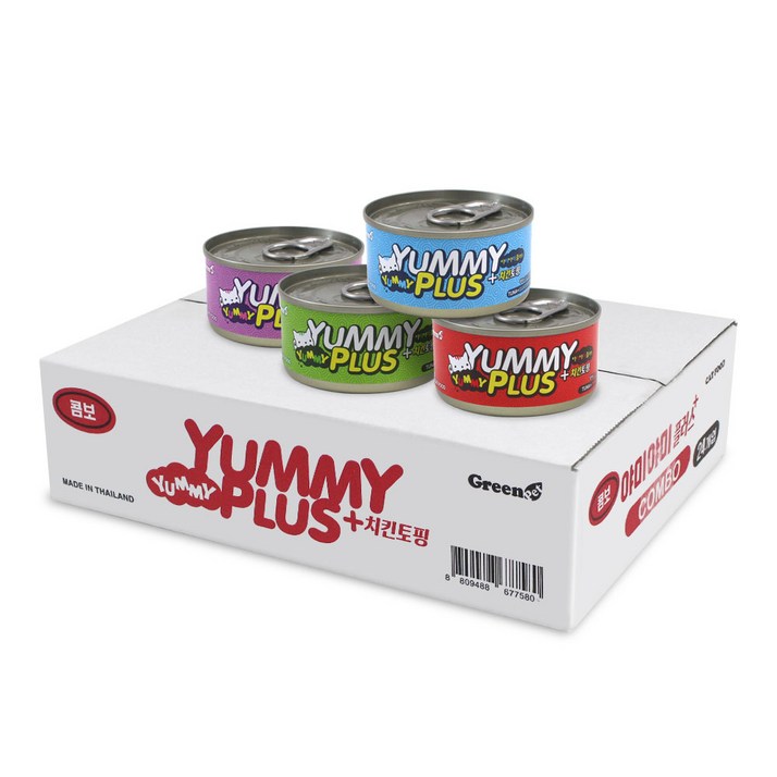 야미야미 플러스캔 고양이 간식캔