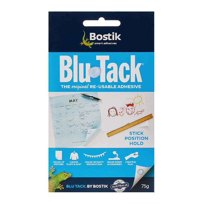 Bostik 블루택 75g, 1개