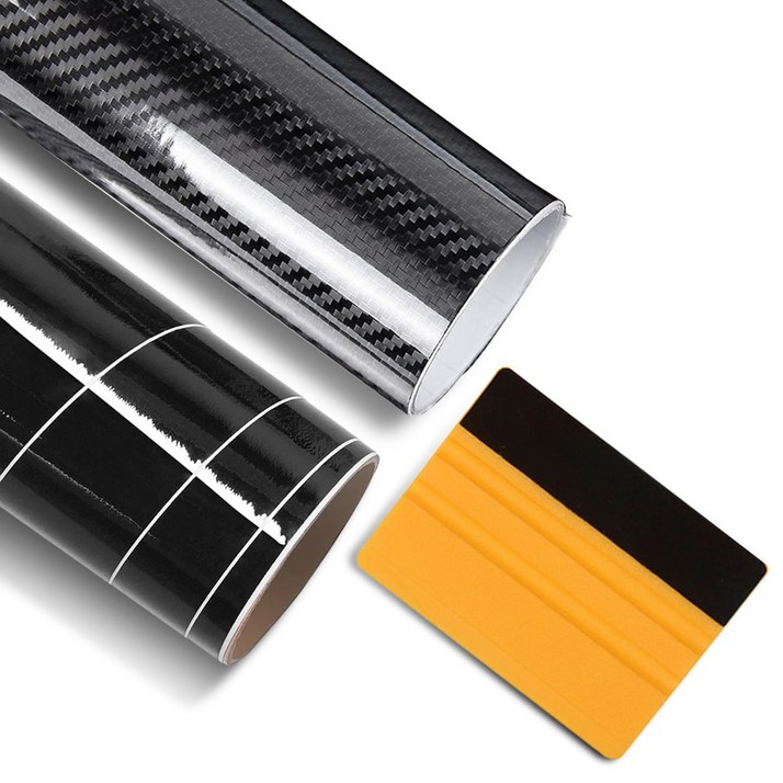 쉽딱 7D 카본 하이그로시 랩핑지 시트지 유광