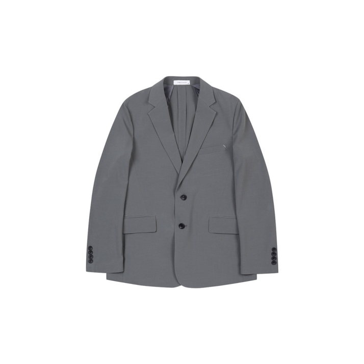 리버클래시 LJS26198 카키 세미오버핏 싱글 셋업자켓