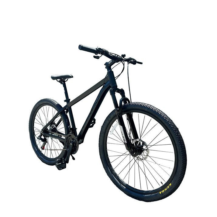 클릭 제스트27.5D 27.5인치 알루미늄 시마노21단 디스크브레이크 MTB 자전거, 무광블랙 완조립, 1개