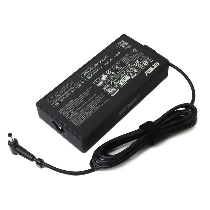 ASUS 정품 20V 6A 120W 노트북 어댑터 충전기 외경 4.5mm 내경 3.0mm A17120P2A, 1개