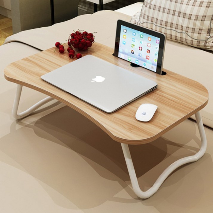 접이식 침대 테이블 노트북 거치대 미니 테이블 베드 트레이