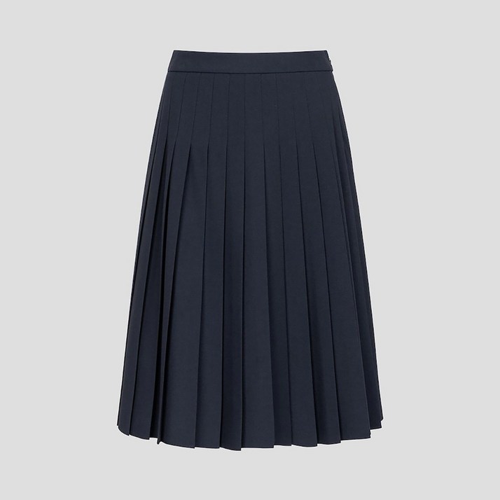 백화점 정품 25FW 빈폴 레이디스 플리츠스커트 네이비 BF5927C51R