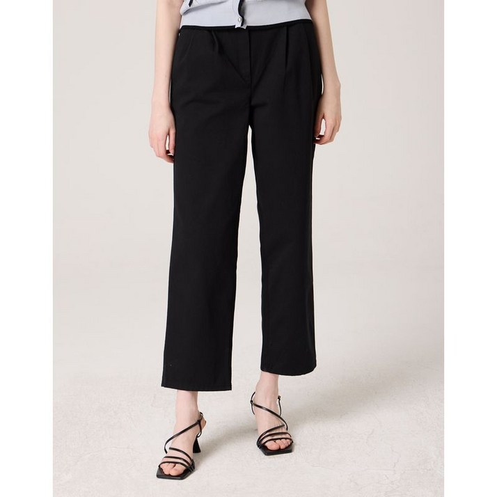 르샵 투턱 코튼 팬츠LC28SL020