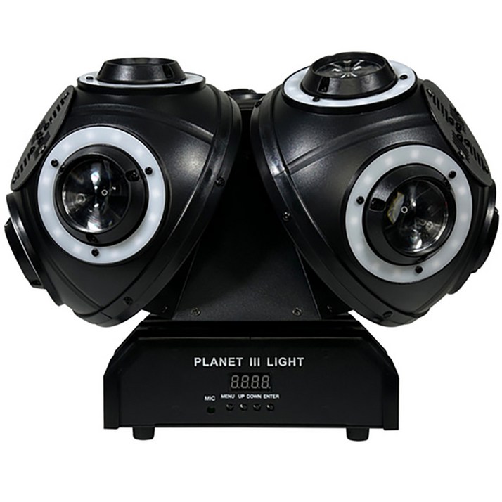 HN742 RGBW 10W x8구 2헤드 무빙라이트 특수조명 클럽 나이트 무대조명