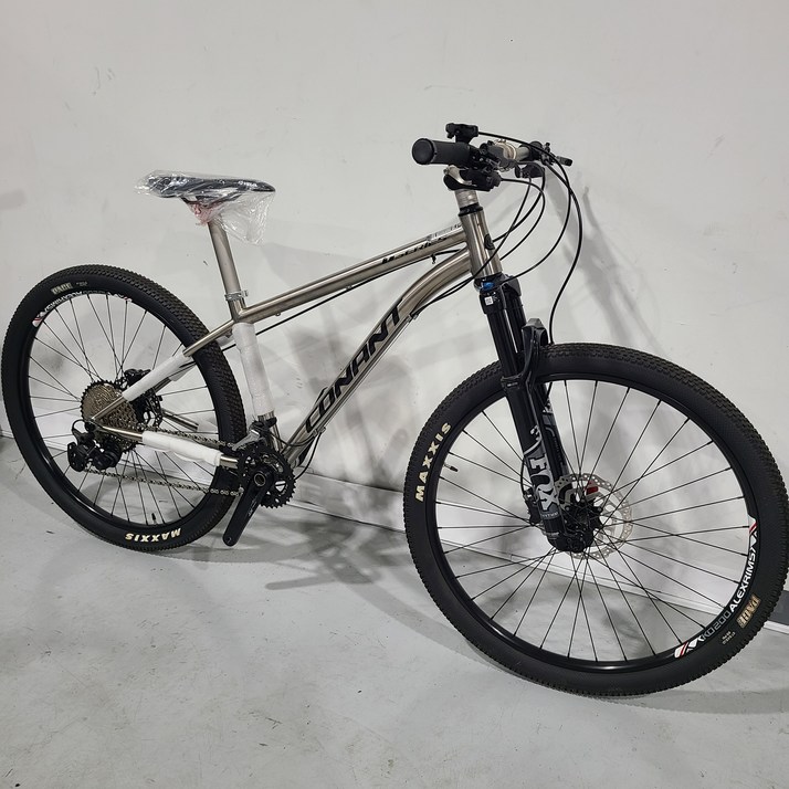코난트 T8 풀 티타늄 자전거 XT 24단 폭스샥 MTB T870