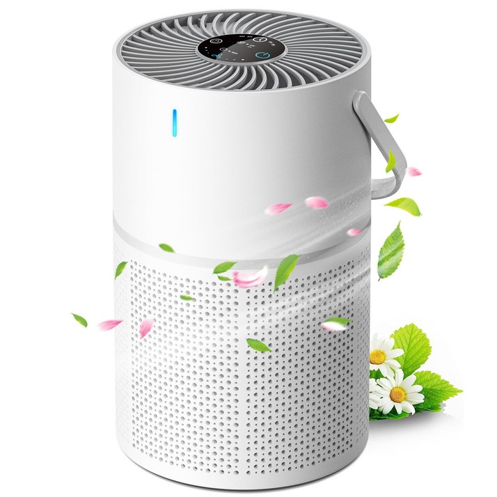 미니 공기청정기 스마트 미세먼지 UV살균 저소음 원룸 탁상용 30평, 공기청정기