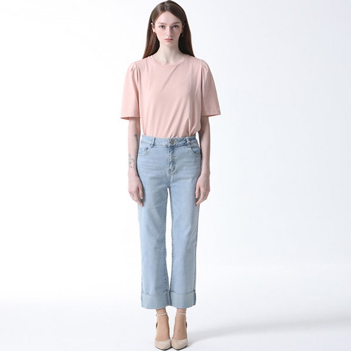 쉬즈미스 롤업 데님 팬츠  택가격  158000원