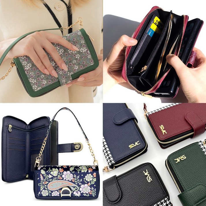 갤럭시S20플러스 고급 가죽 지갑형 다이어리 케이스 SM-G986 지폐 카드 동전 수납 지퍼형