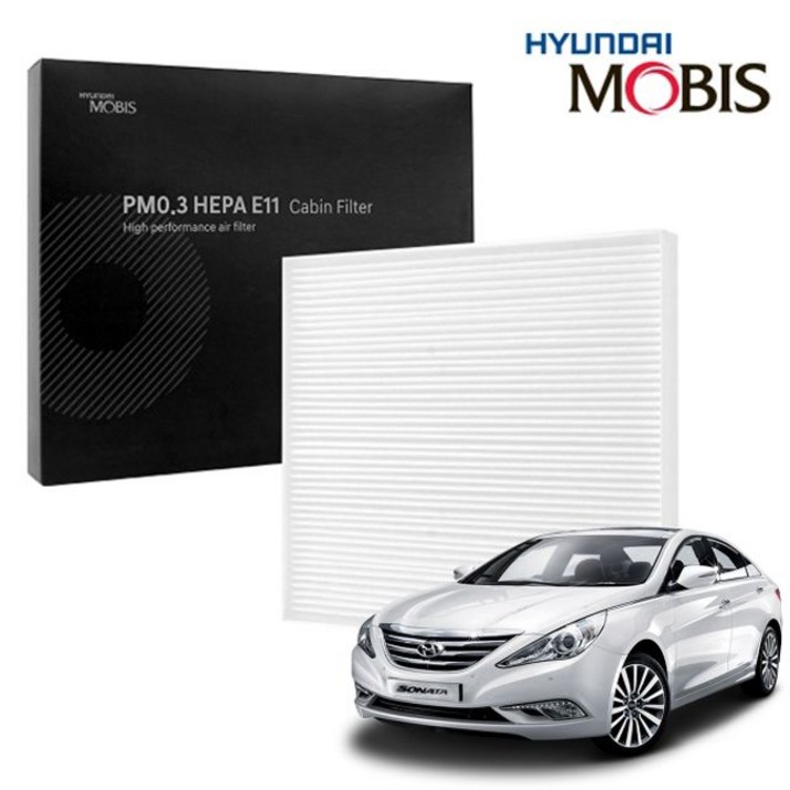 현대모비스 PM0.3 헤파 에어컨필터 YF쏘나타 got*2499Pp