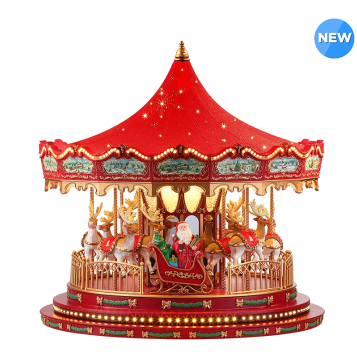 25년 New 크리스마스 회전목마 멜로디 장식 (코스트코 크리스마스 오르골 선물)