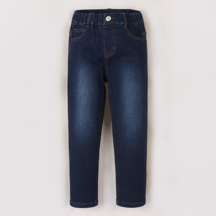 인디고뱅크키즈 NC수원터미널점 시그니처 원워싱 릴렉스핏 데님팬츠 IKTJ248G2