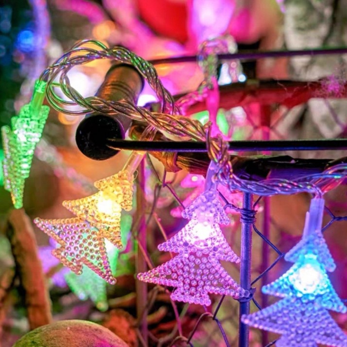 크리스마스 건전지 LED 3M 장식 크리스마스 조명 장식 줄조명 INBINSD, 5세트, 타입A