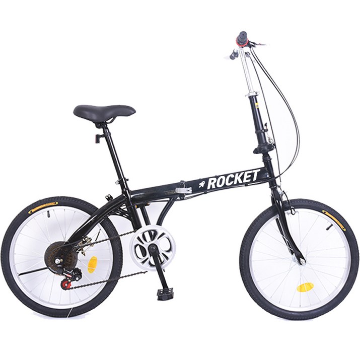 닥터바이크 접이식 미니벨로 자전거 M-20 ROCKET, 블랙, 140cm 6500243546