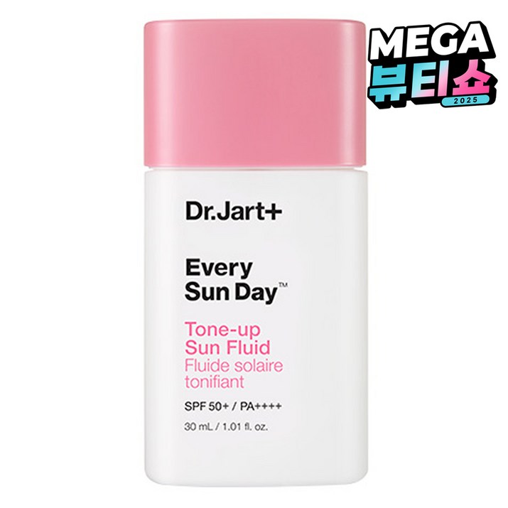 닥터자르트 에브리 선 데이 톤업 선 플루이드 SPF50 PA, 30ml, 1개 닥터자르트 에브리 선 데이 톤업 선 플루이드 SPF50 PA, 30ml, 1개