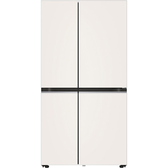 LG전자 디오스 오브제컬렉션 양문형 냉장고 매직스페이스 832L 방문설치, 베이지 (상) + 베이지(하), S834MEE30 6566463377